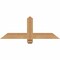 Ekena Millwork Eugene Smooth Timber Gable Bracket, Western Red Cedar, 36"W x 13"H x 1 1/2"D x 3 1/2"F, 9/12 Pitch GBW036X13X0204EUG00SWR - alternate 1